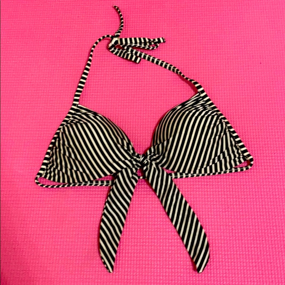 VICTORIAS SECRET striped bikini top